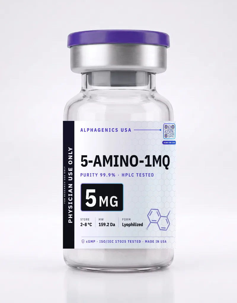 5-Amino-1MQ — Alphagenics vial