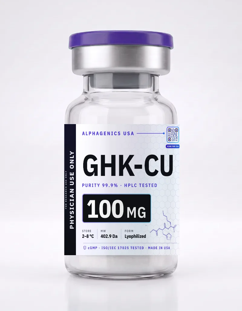 GHK-Cu — Alphagenics vial