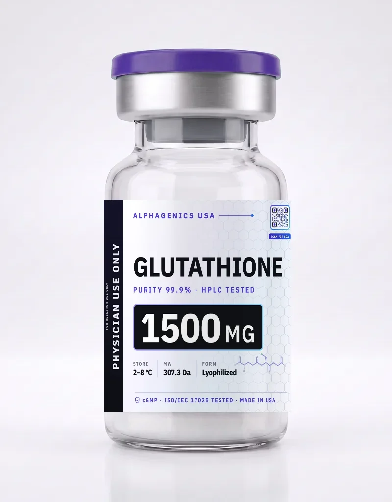 Glutathione — Alphagenics vial