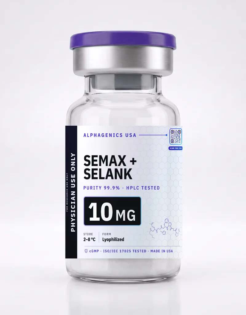Semax / Selank Blend — Alphagenics vial