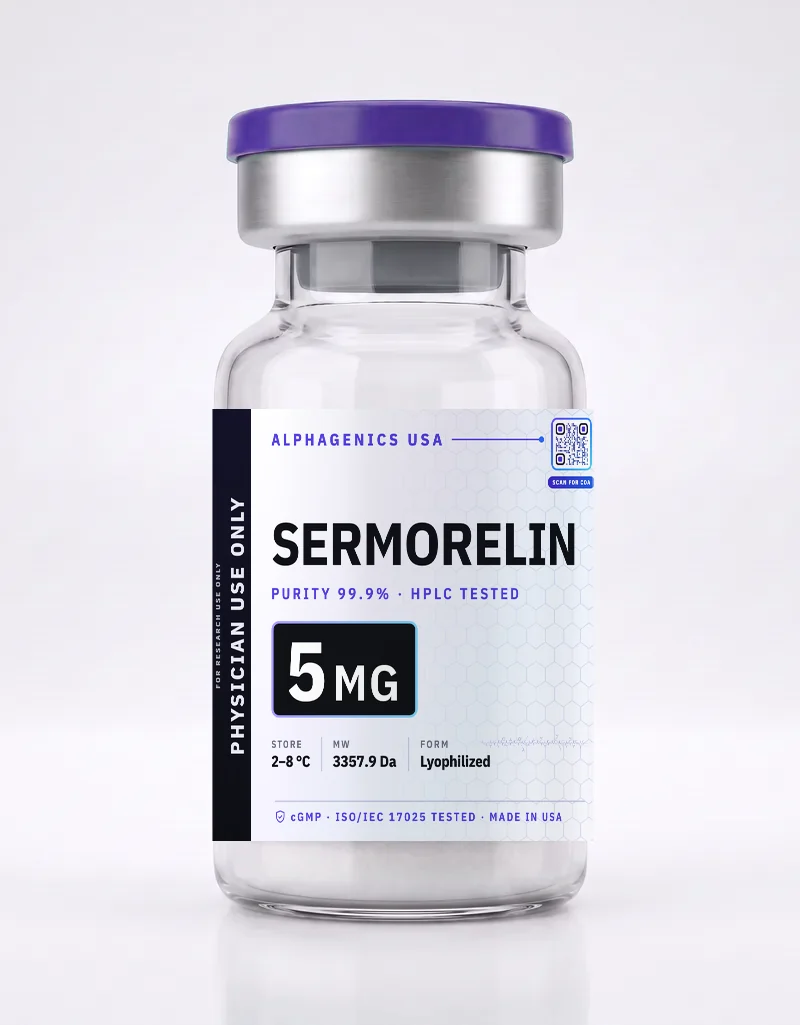 Sermorelin — Alphagenics vial