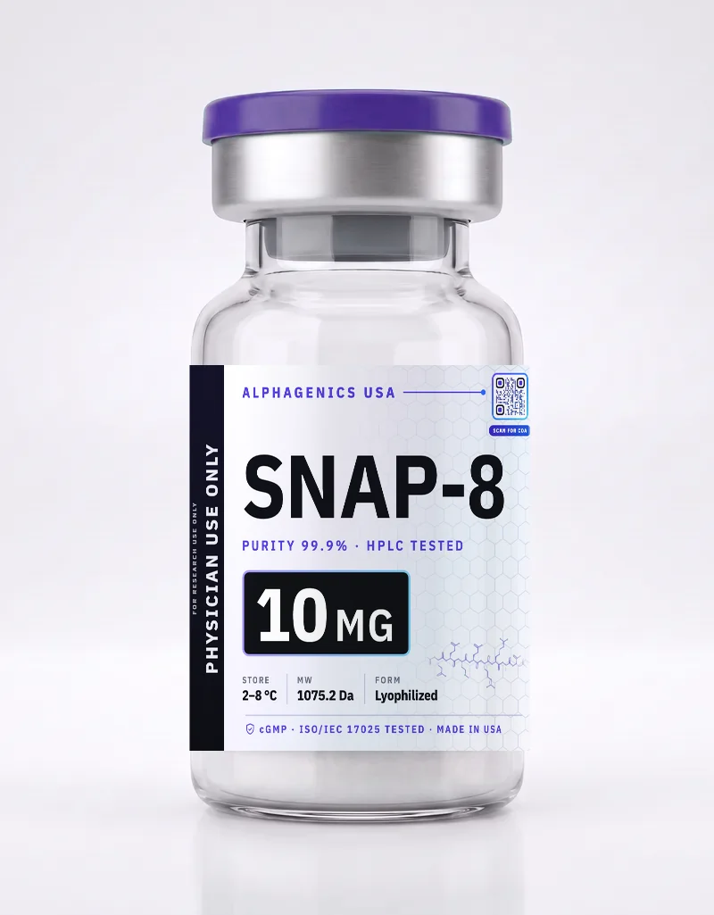 SNAP-8 — Alphagenics vial