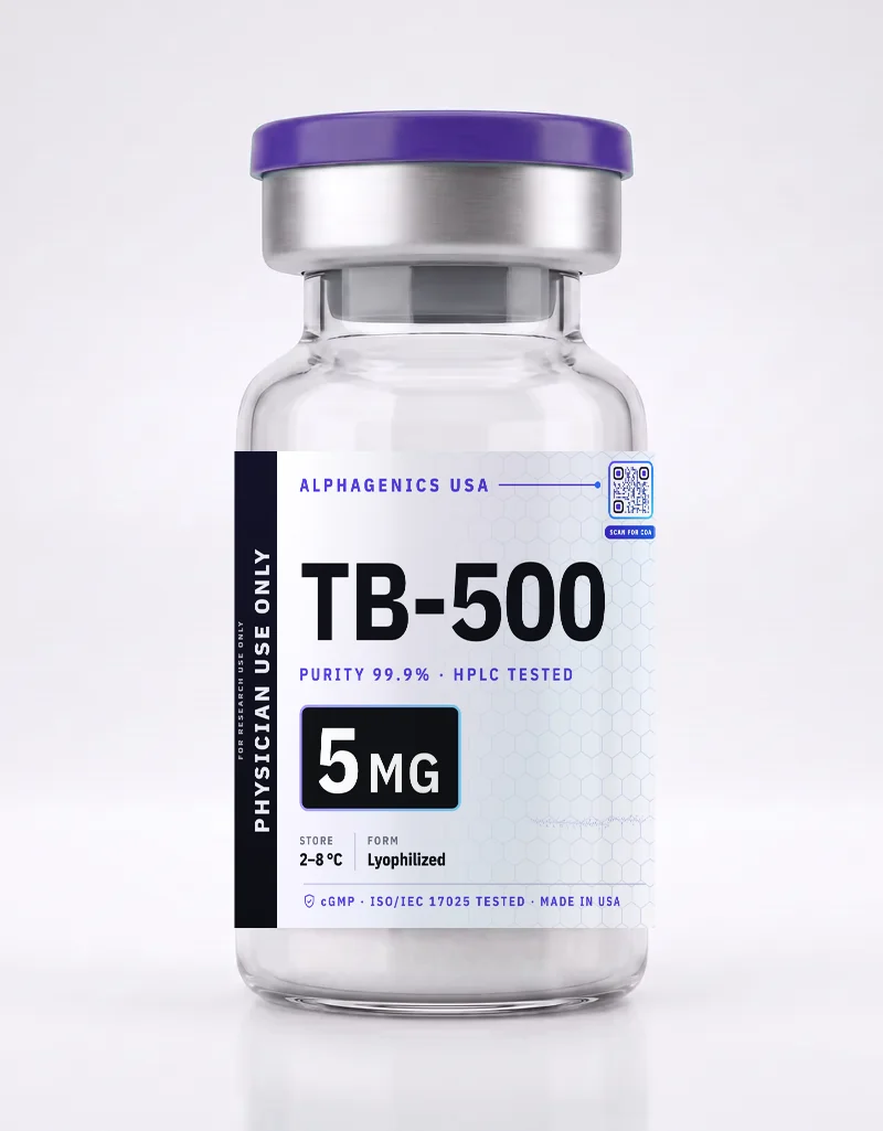 TB-500 — Alphagenics vial
