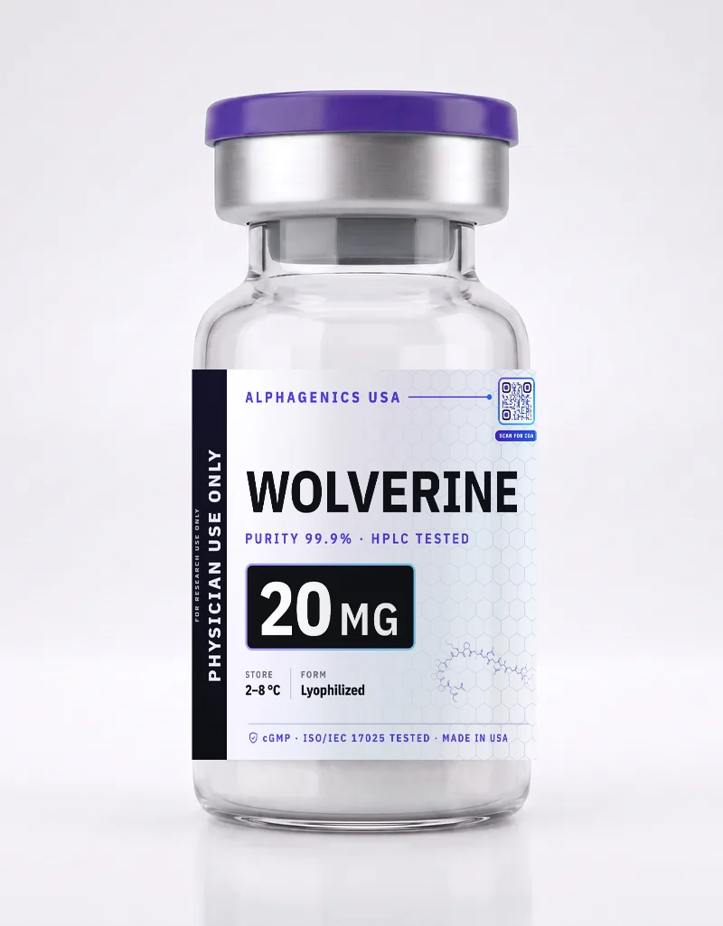 Wolverine — Alphagenics vial